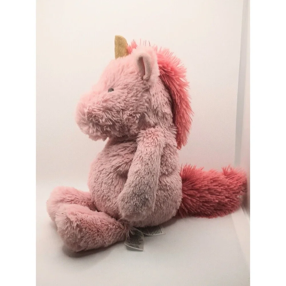 Carter's Unicorn Plush Solid Pink Super Soft 12